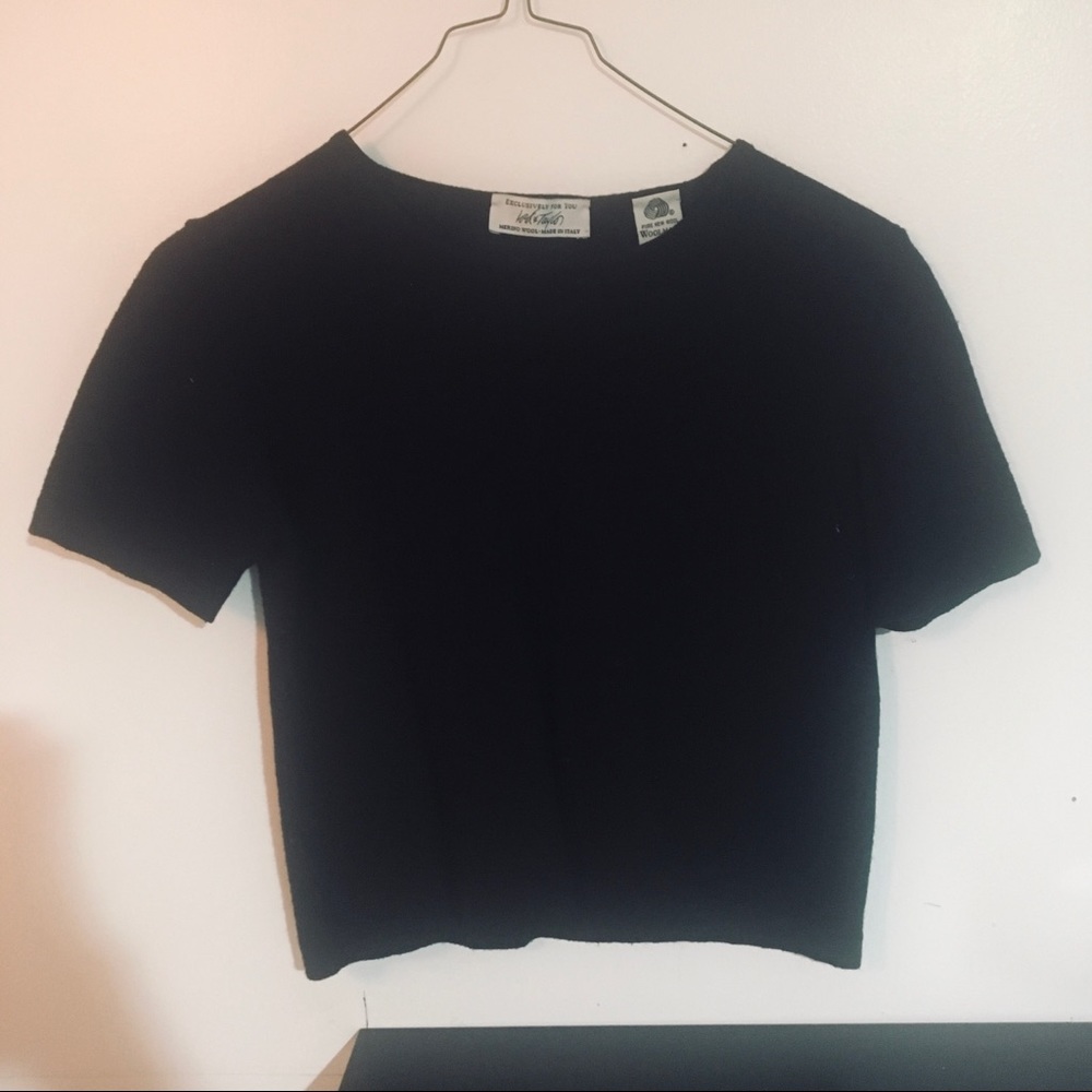 Black vintage top